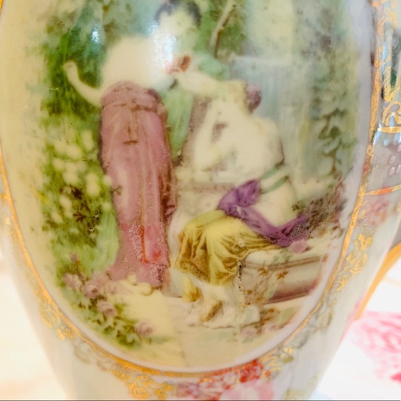 Antique c1890 King Karlsbad Austria Chocolate Pot - Picture 3 of 15